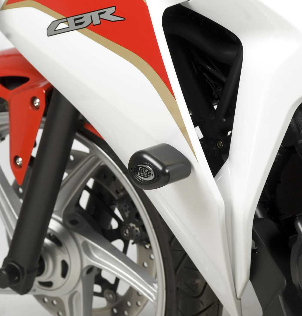 R&G Aero Frame Sliders for Honda CBR250R (11-16)