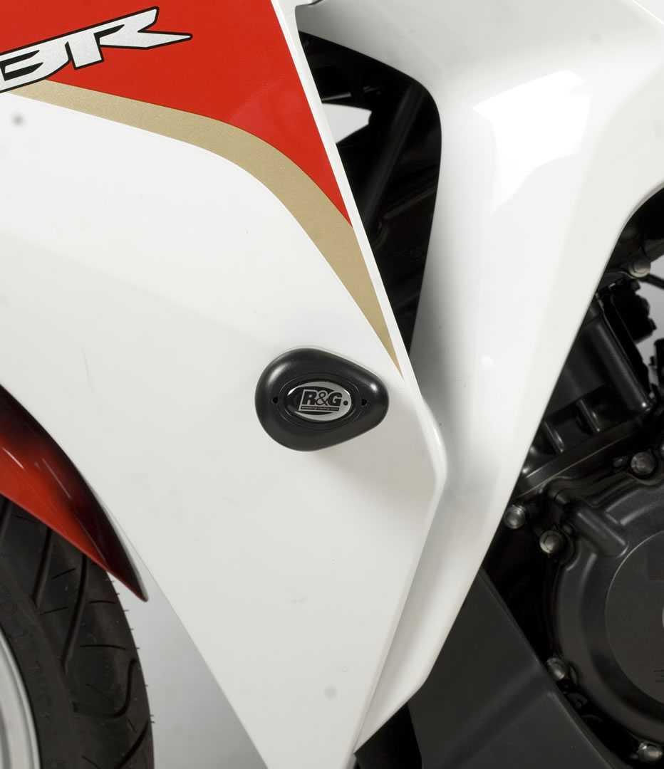 R&G Aero Frame Sliders for Honda CBR250R (11-16)
