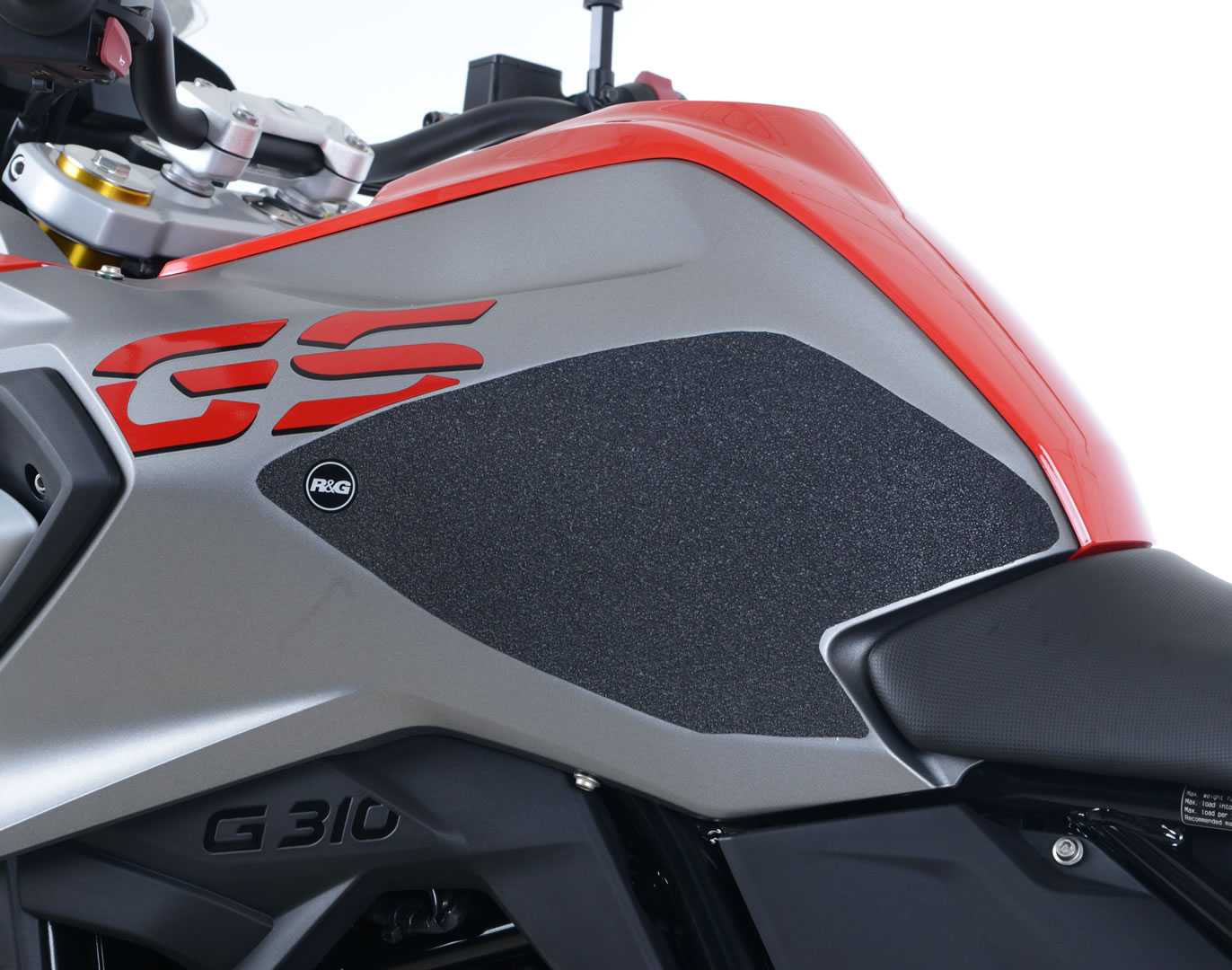 R&G Tank Traction Grips for BMW G310 GS (17-25)