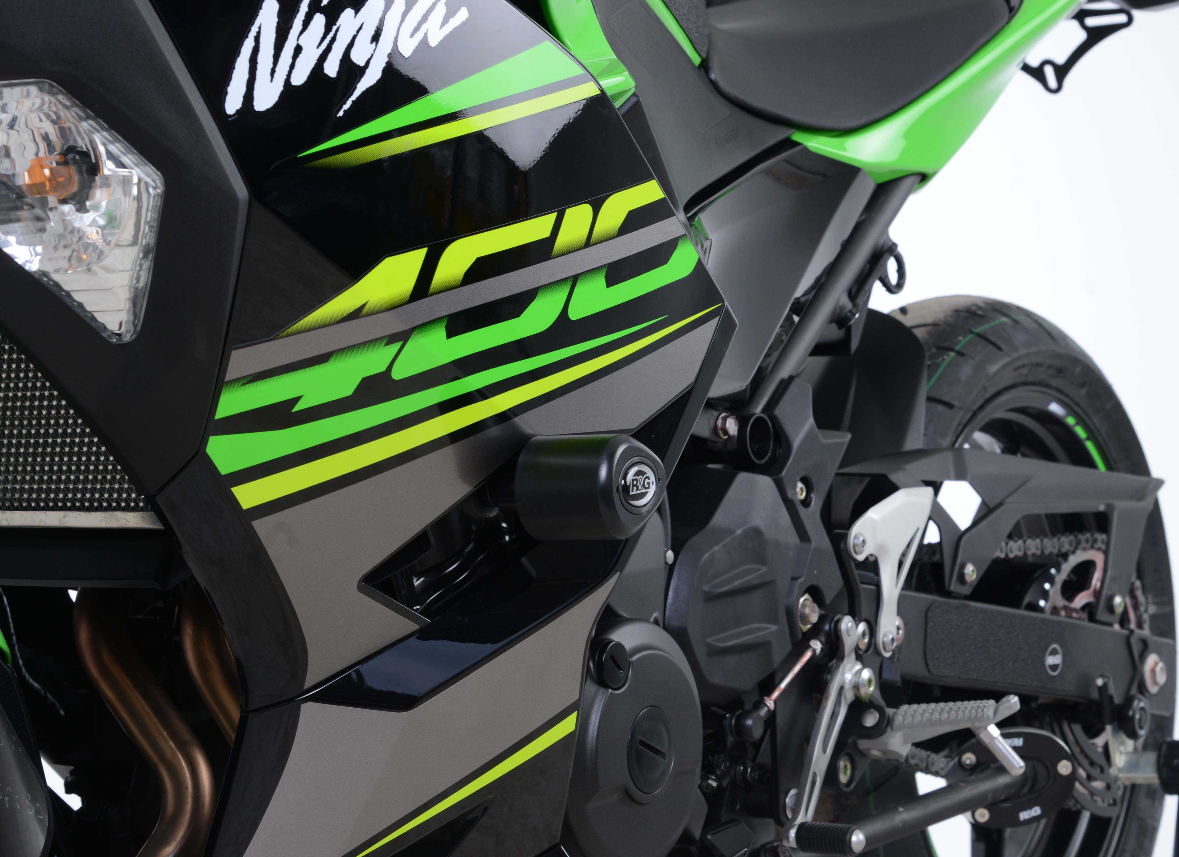 R&G Aero Frame Sliders for Kawasaki Ninja 500 (24-26) Secondary image