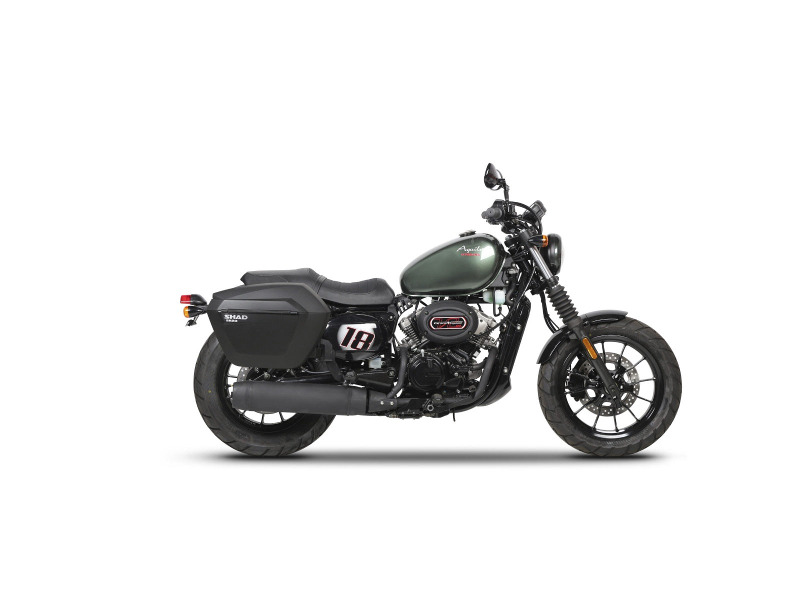 SHAD 3P Pannier Rack for Hyosung GV 125 Aquila (18-23)