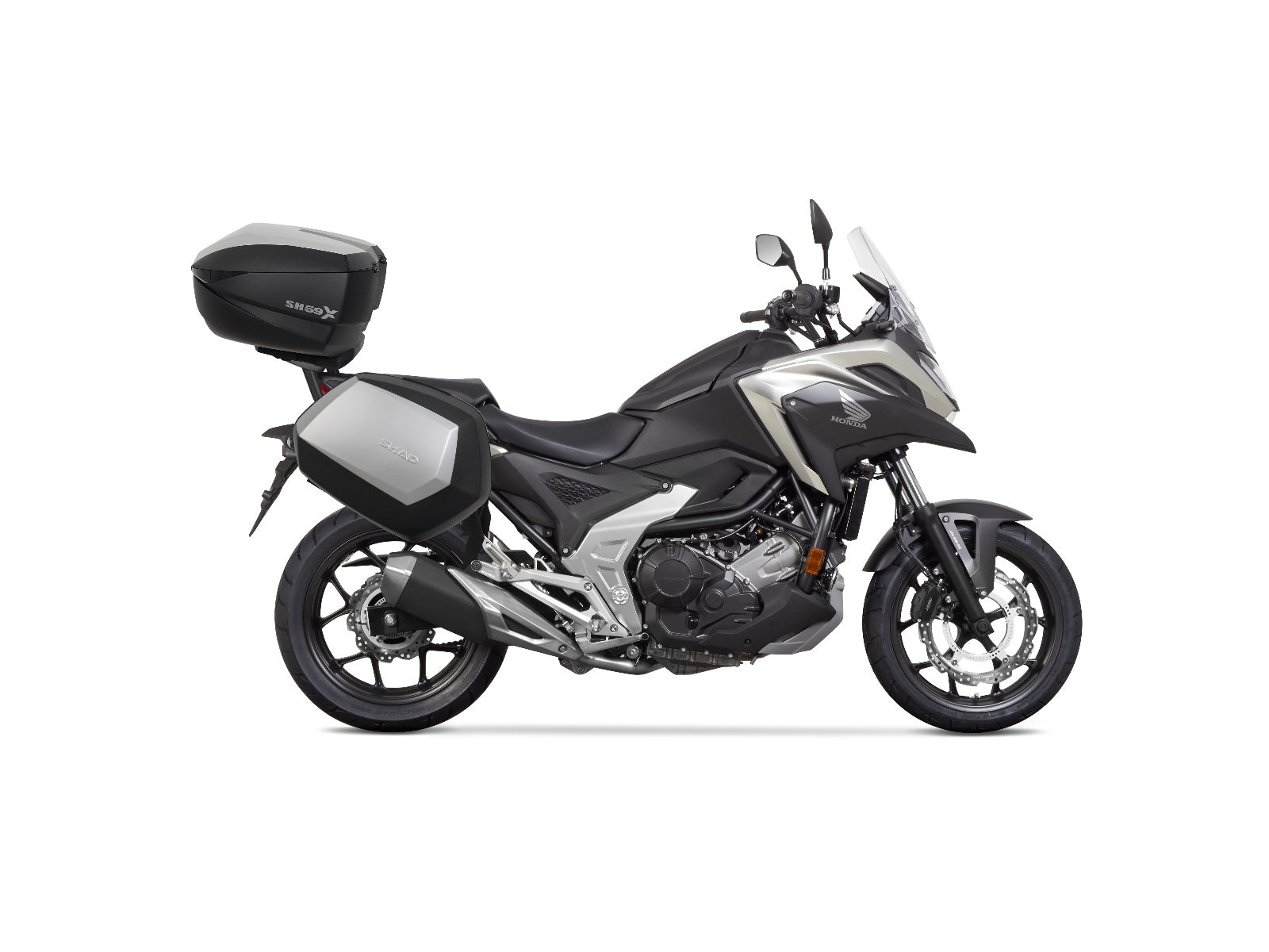 SHAD 3P Pannier Rack for Honda NC750X (21-25)