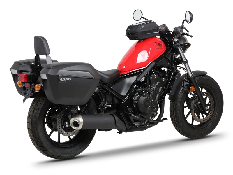 SHAD Backrest & Sissybar for Honda CMX500 Rebel (17-25)