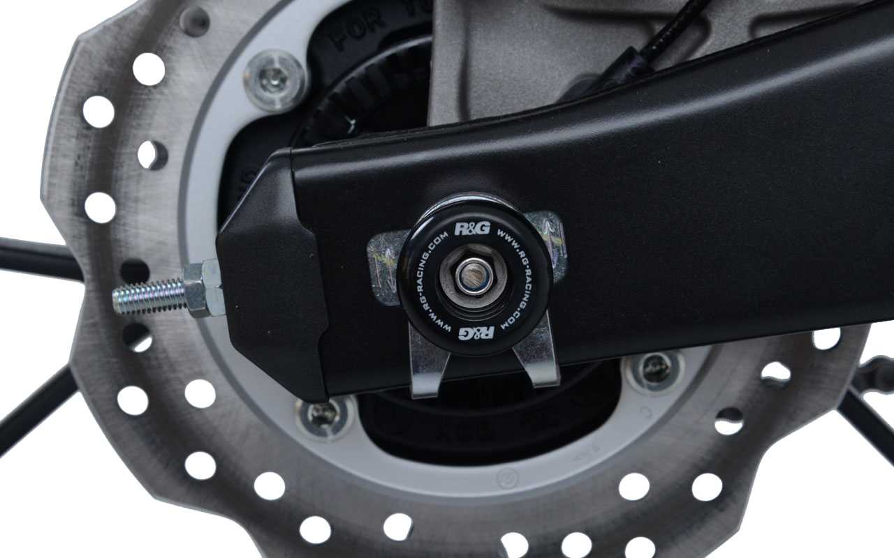 R&G Spindle Swingarm Protectors for Honda CB125R (18-24)