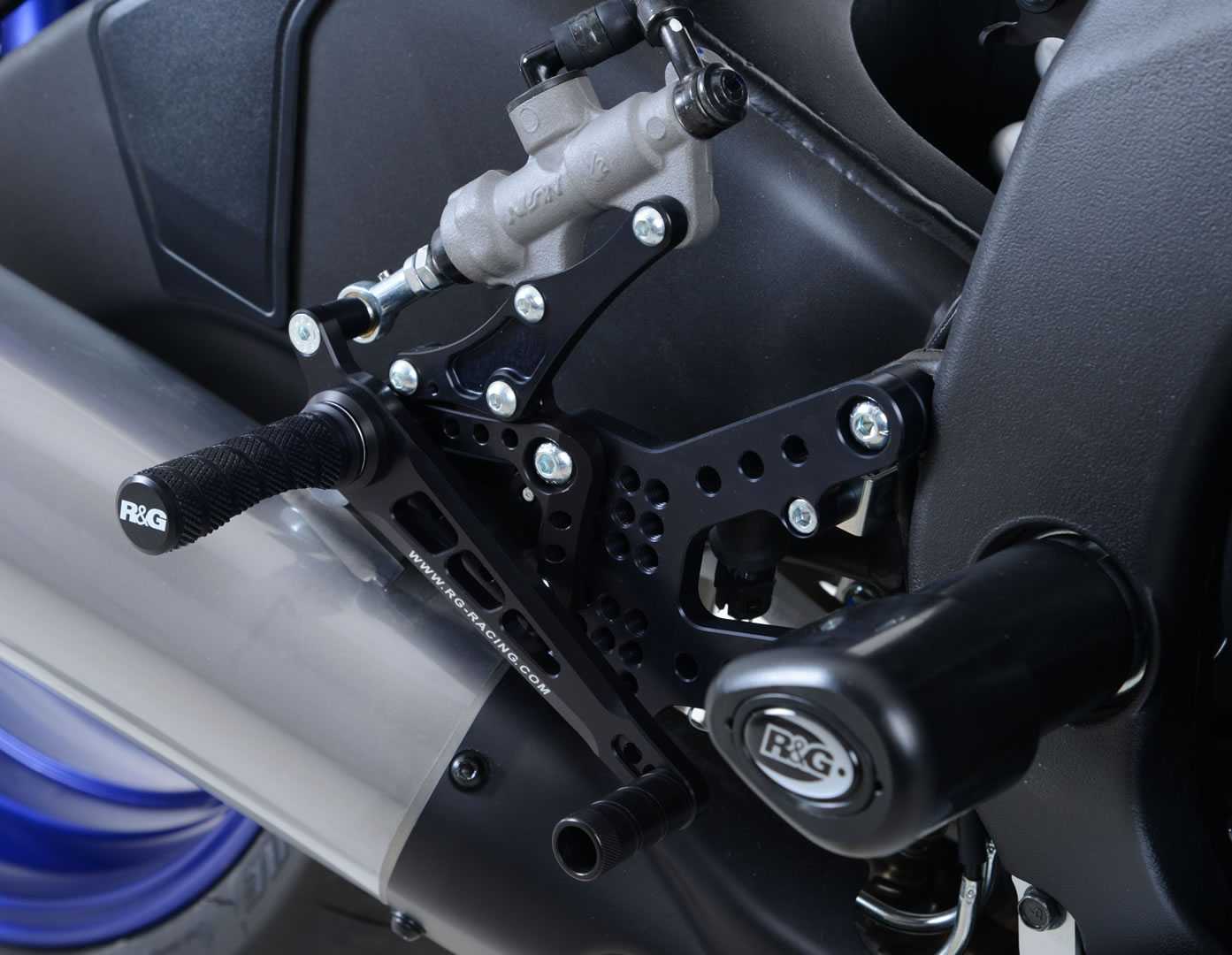 R&G Adjustable Rearsets for Yamaha R6 (06-16)