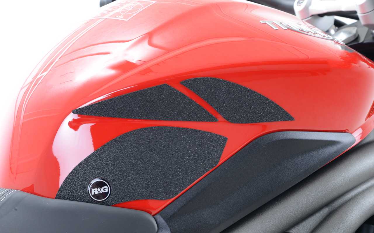 R&G Tank Traction Grips for Triumph Speed Triple 955 (11-15)