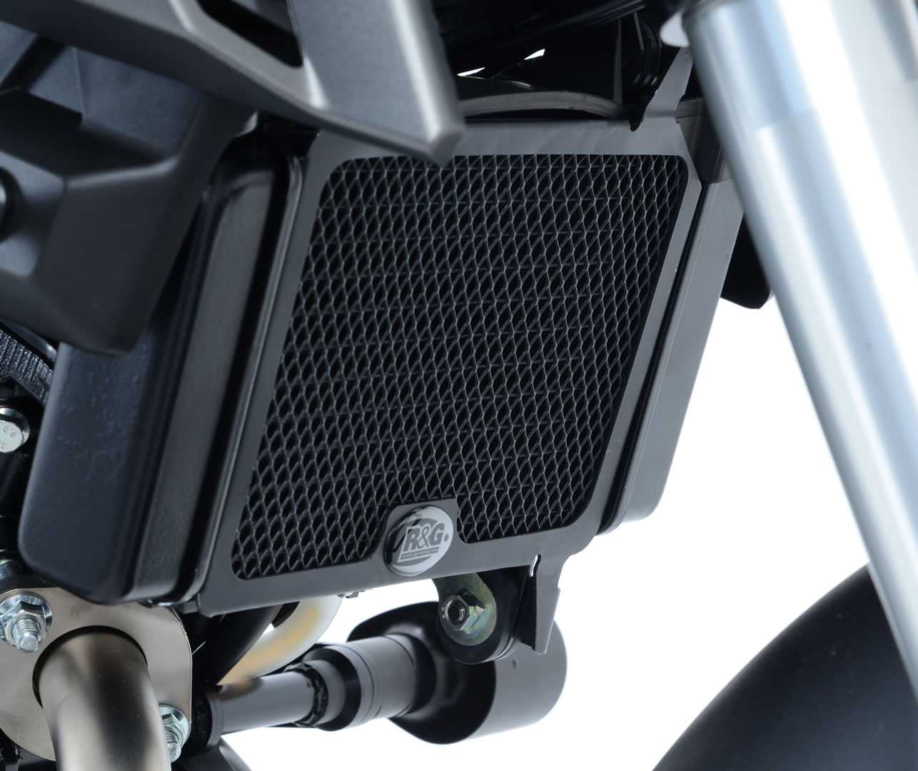 R&G Radiator Guard Titanium for Yamaha MT-125 (14-19)