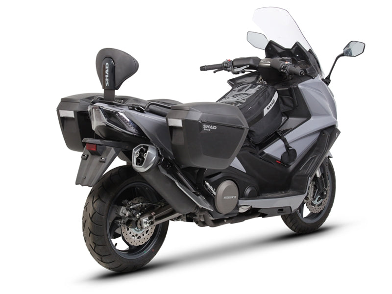 SHAD Backrest & Sissybar for Kymco AK 550 (17-25)