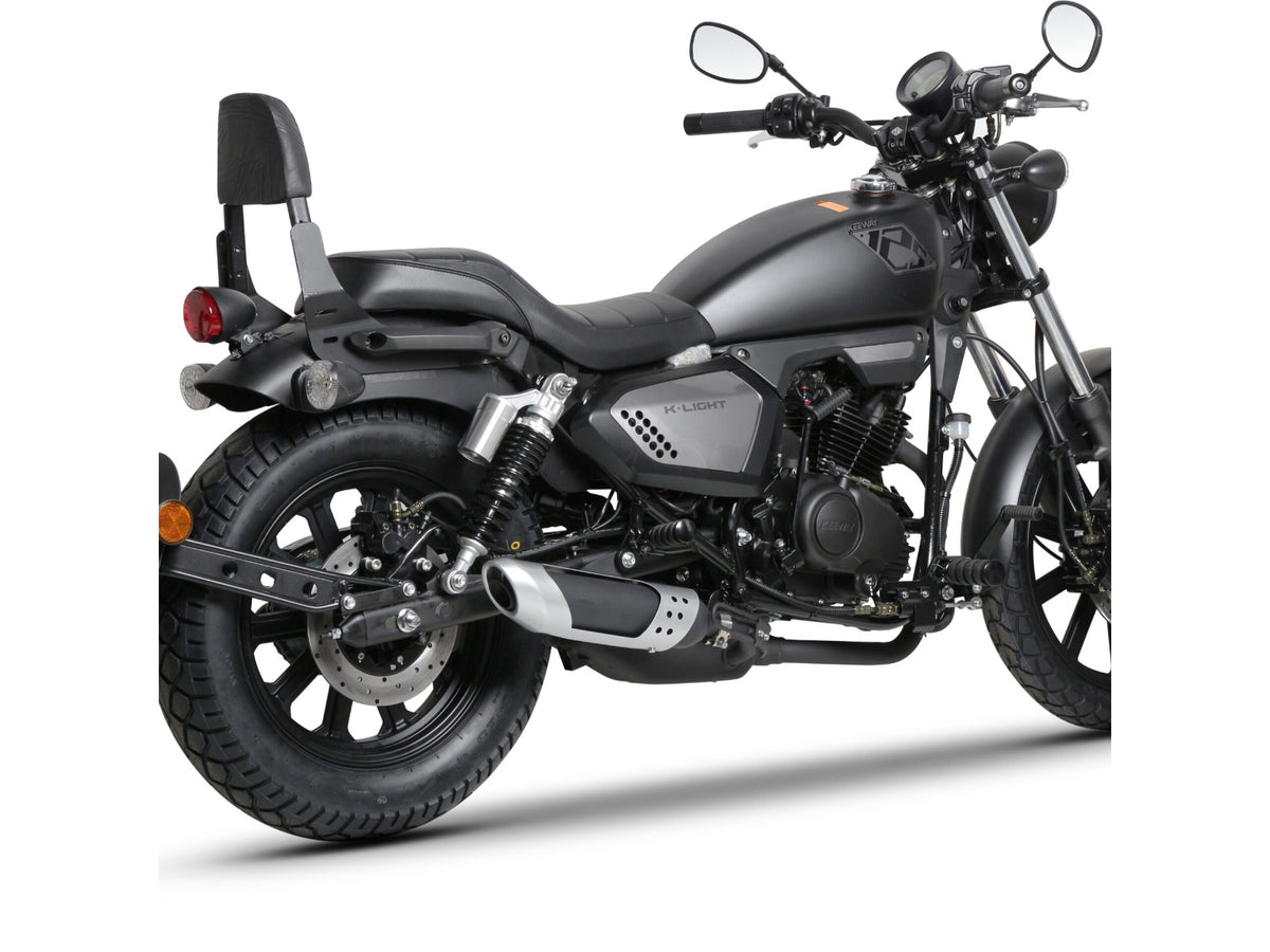 SHAD Backrest & Sissybar for Keeway K-Light 125 (18-26)