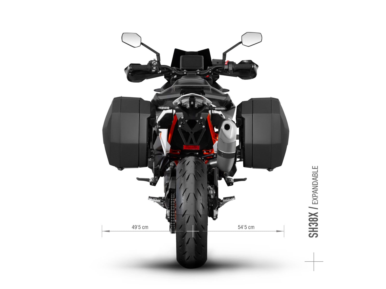 SHAD 3P Pannier Rack for KTM 790 Adventure R (19-26)