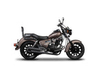 SHAD Backrest & Sissybar for Keeway Blackster 250 (15-25)