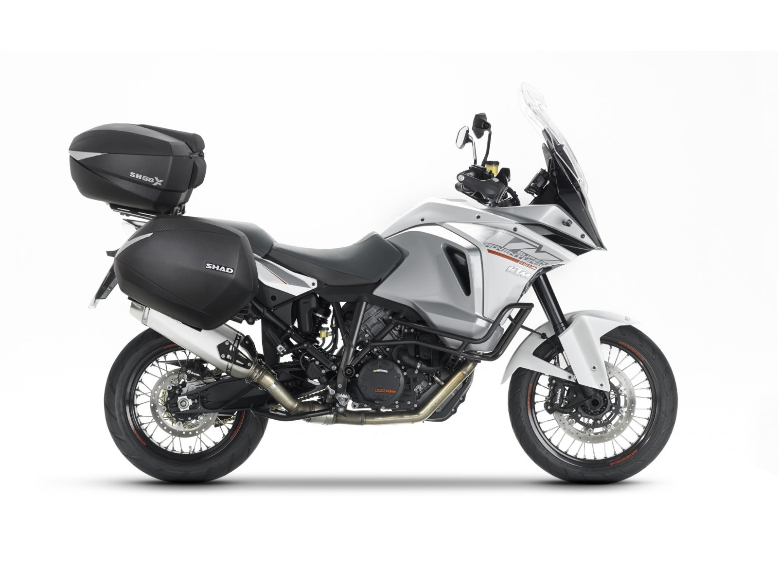 SHAD 4P Pannier Rack for KTM 1190 Adventure (14-16)