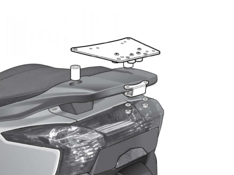 SHAD Top Box Rack for Kymco Downtown 300 (09-15)
