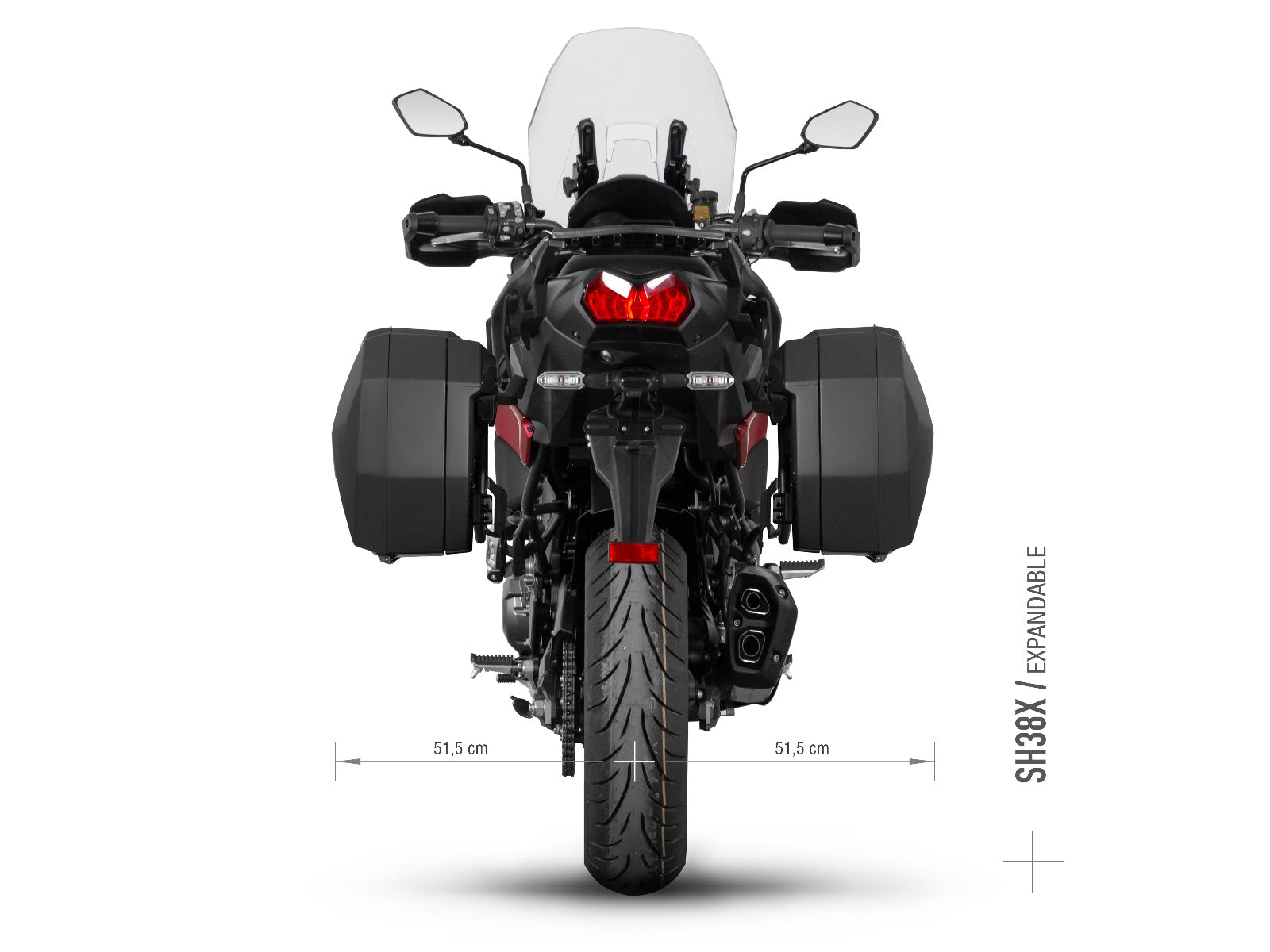 SHAD 3P Pannier Rack for Kawasaki Versys 1100 (25)
