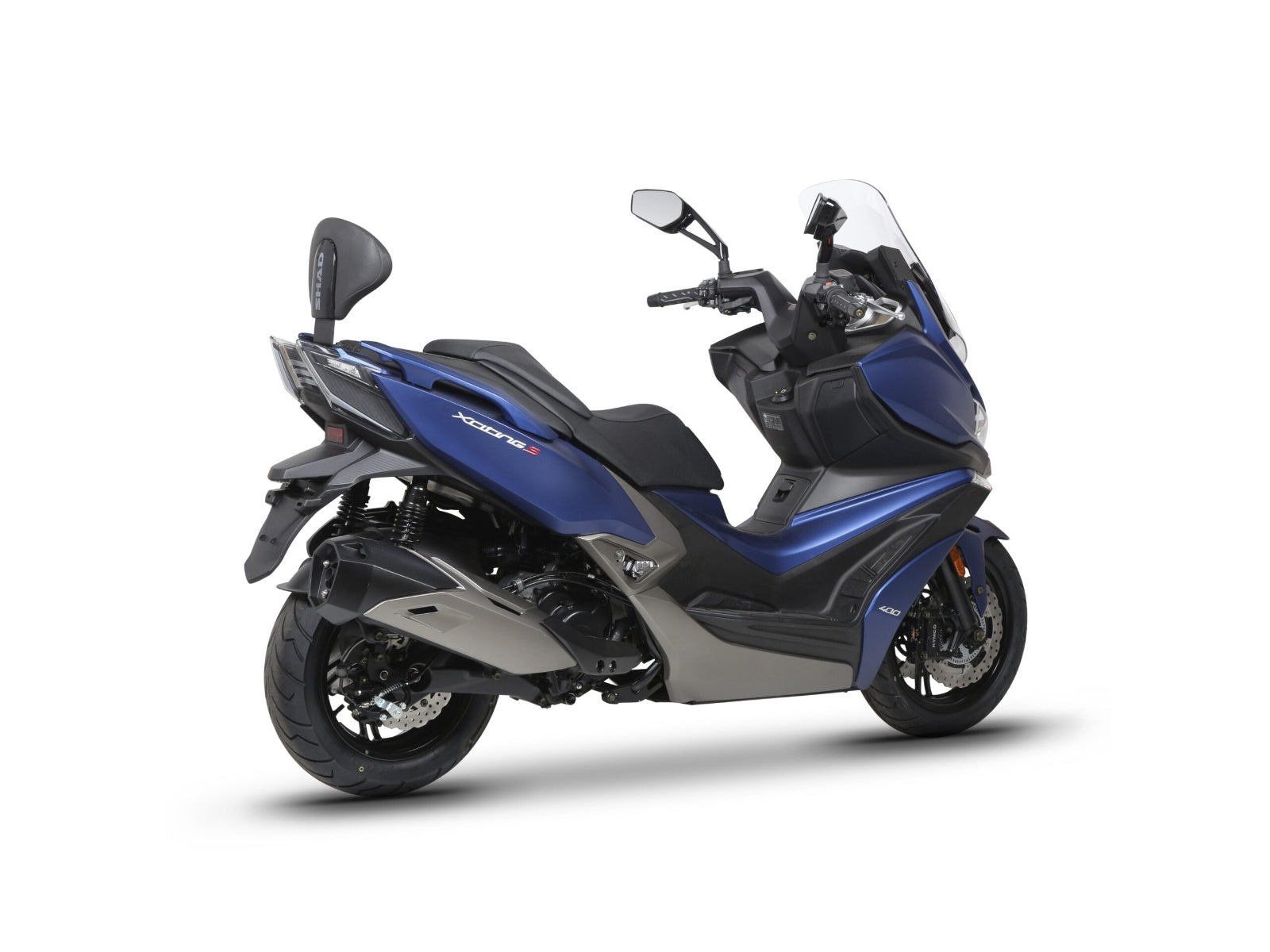 SHAD Backrest & Sissybar for Kymco Xciting S 400 (18-26)