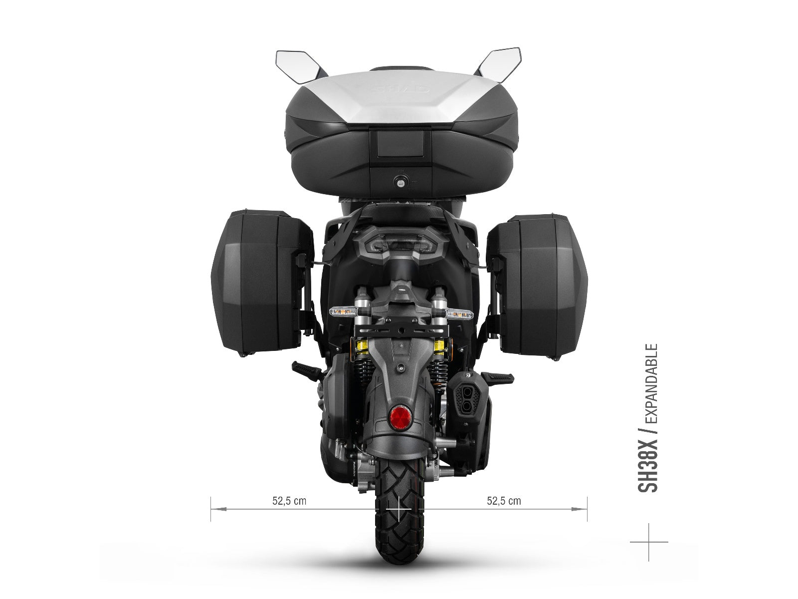 SHAD 3P Pannier Rack for Keeway Vieste 125 XDV (23-26)