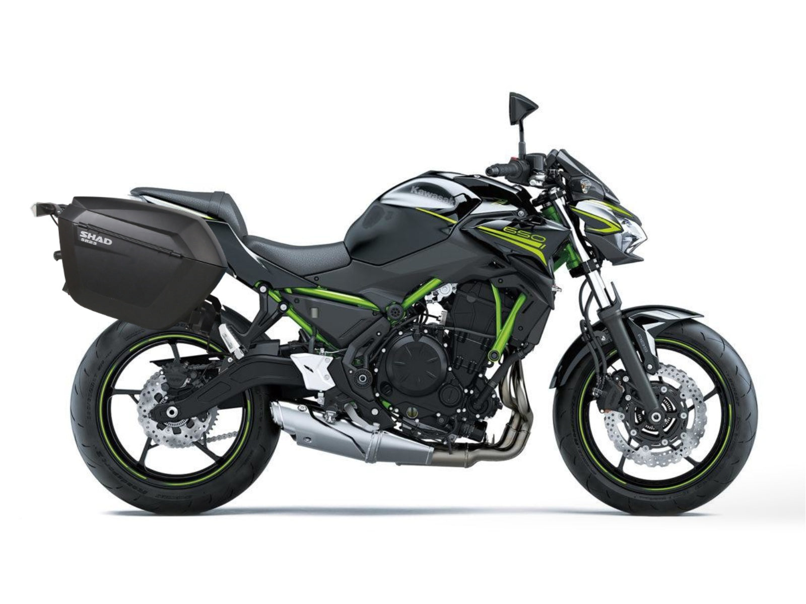 SHAD 3P Pannier Rack for Kawasaki Ninja 650 (17-26)