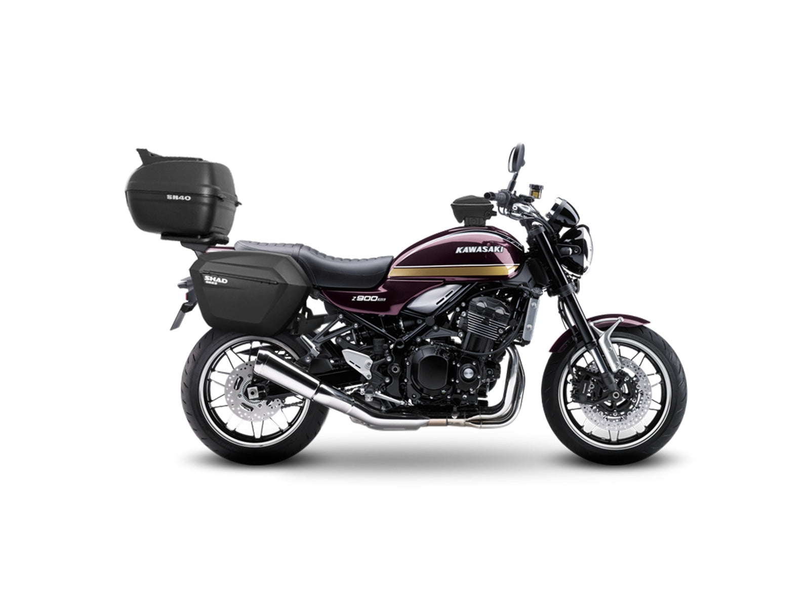 SHAD 3P Pannier Rack for Kawasaki Z900 RS (18-24)