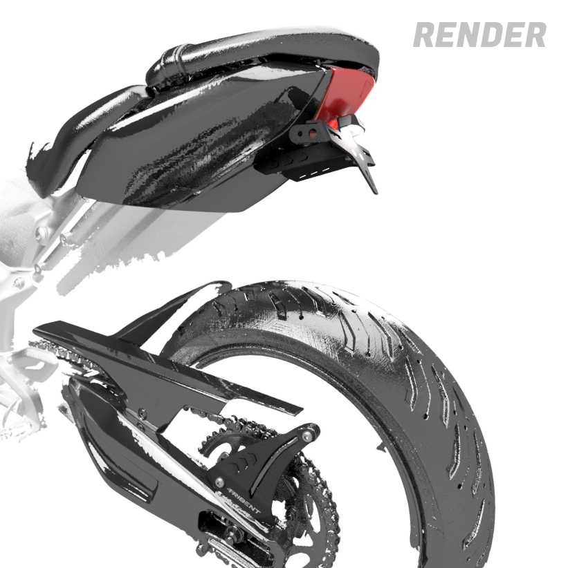 R&G Tail Tidy for Triumph Trident 800 (26) Secondary image