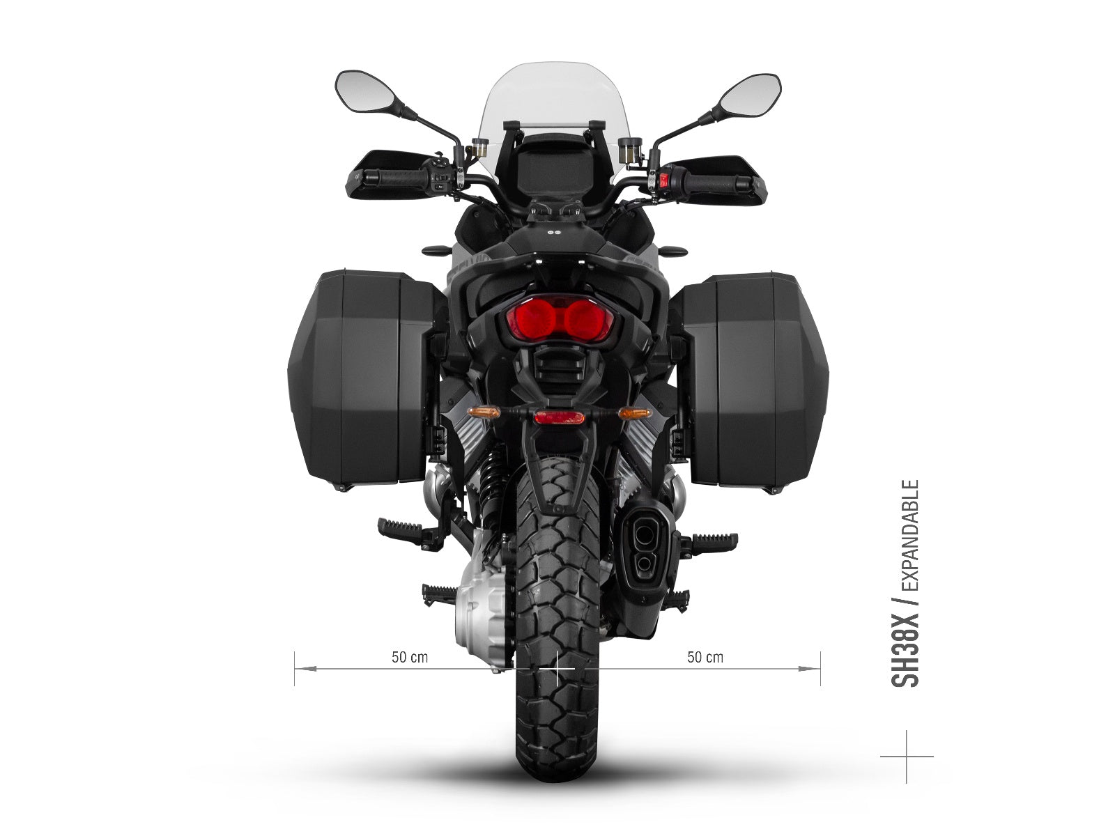 SHAD 3P Pannier Rack for Moto Guzzi Stelvio 1000 (24-26)