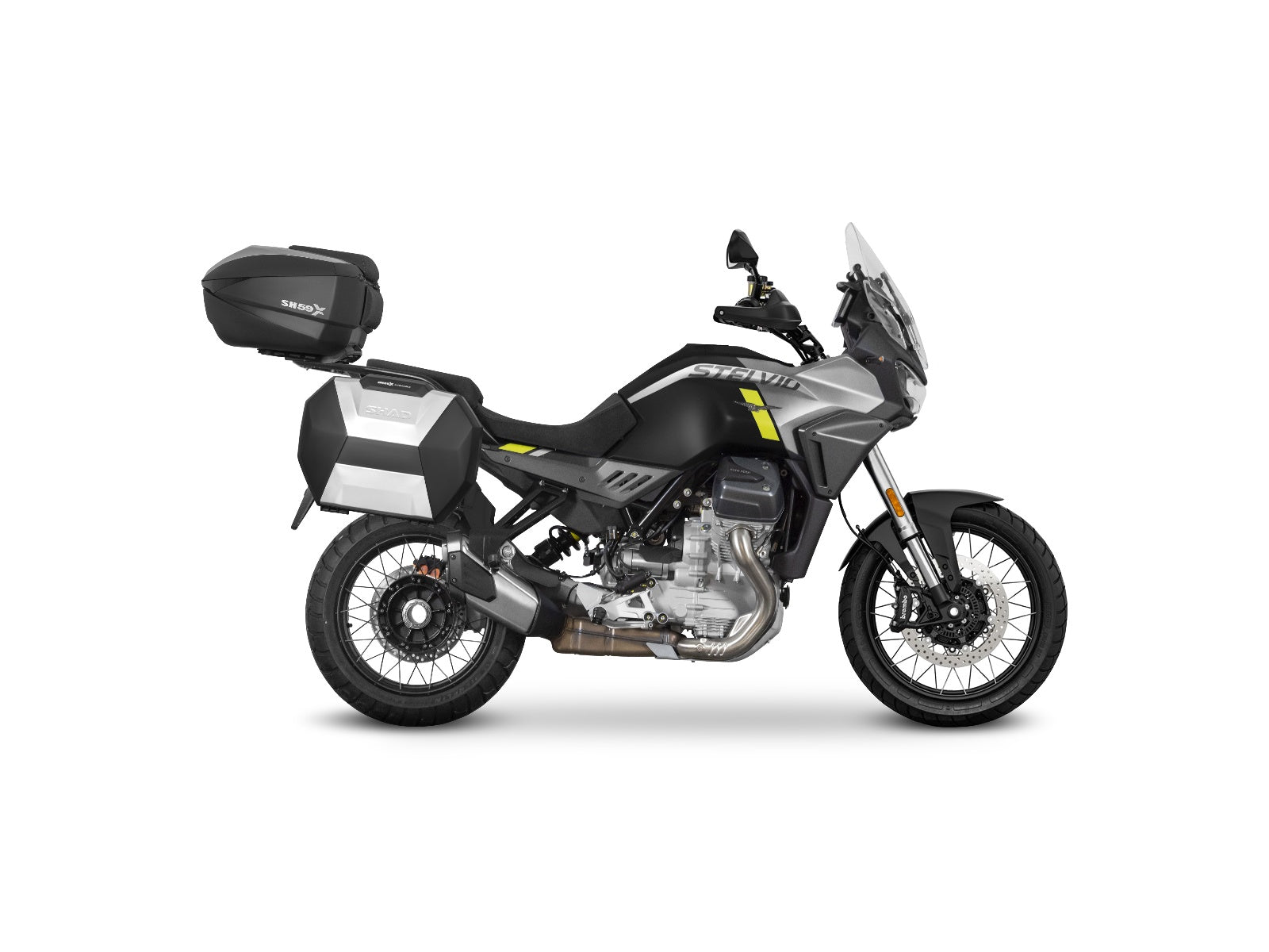 SHAD Top Box Rack for Moto Guzzi Stelvio 1000 (24-26)