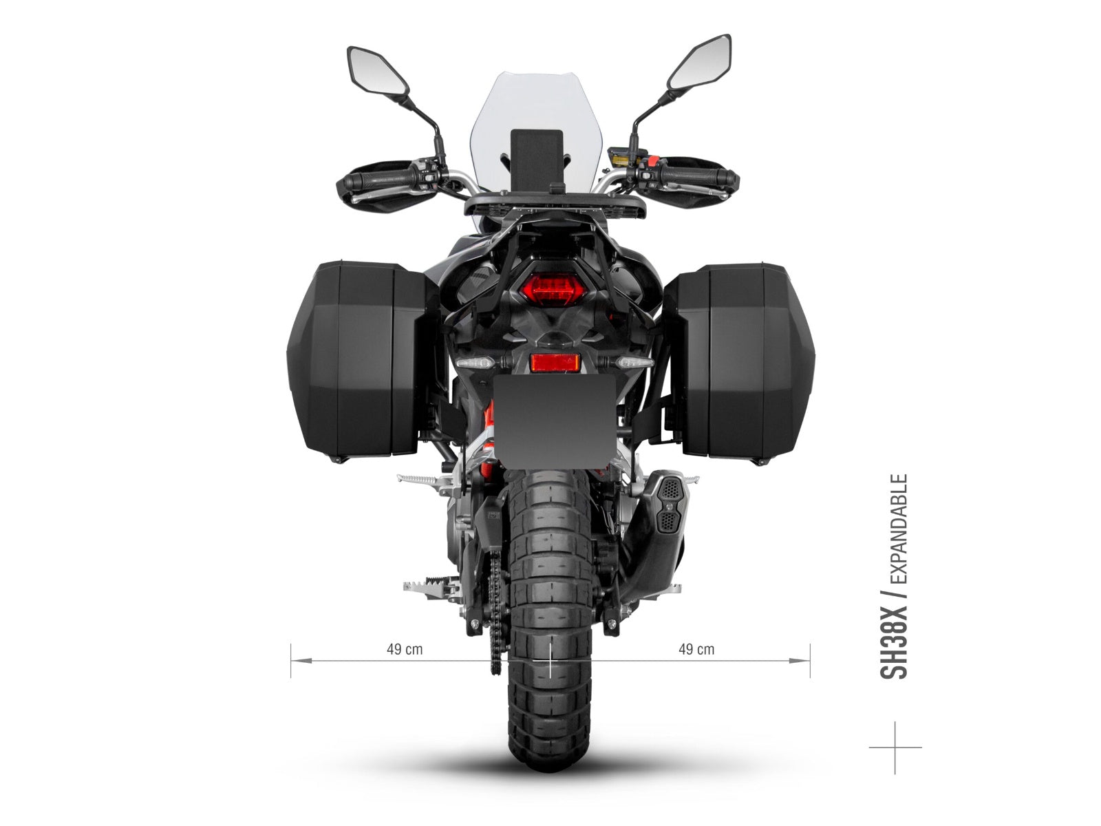 SHAD 3P Pannier Rack for Morbidelli T352X (25-26)