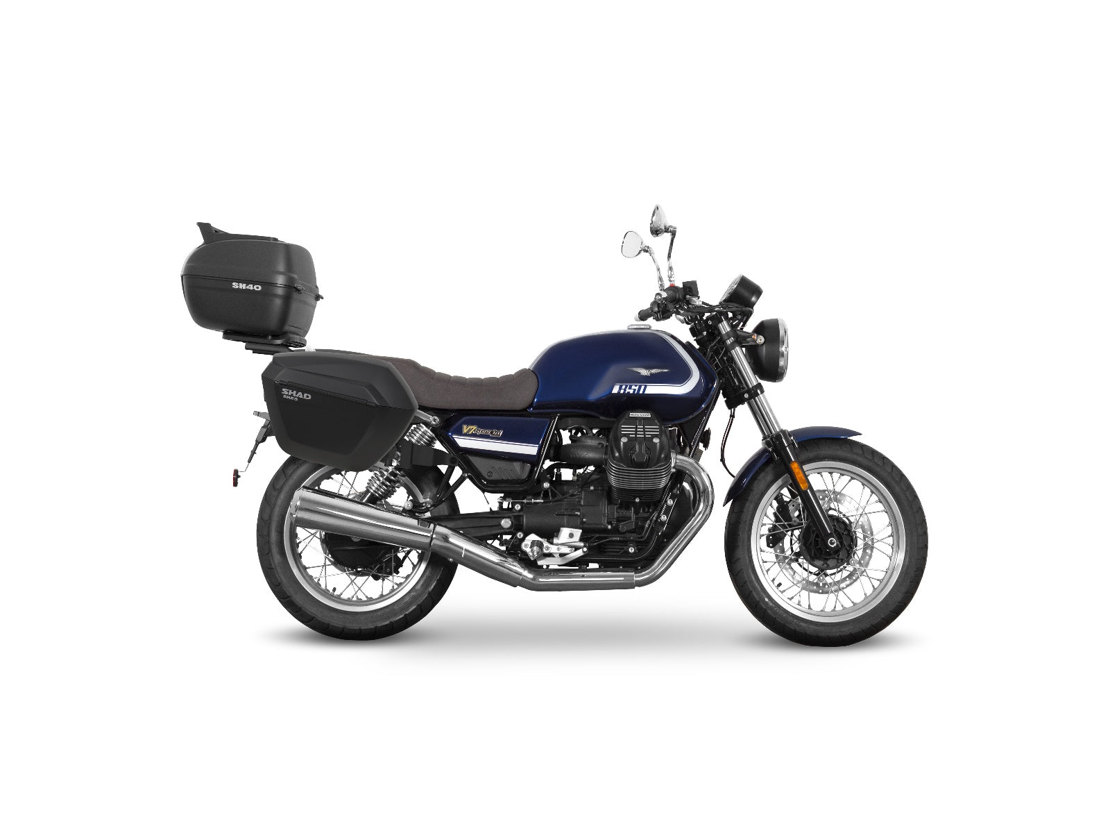 SHAD 3P Pannier Rack for Moto Guzzi V7 Stone (23-26)