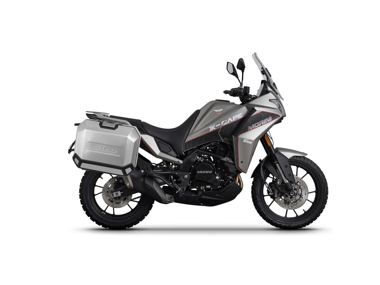 SHAD 4P Pannier Rack for Moto Morini X-Cape 650 (22-26)