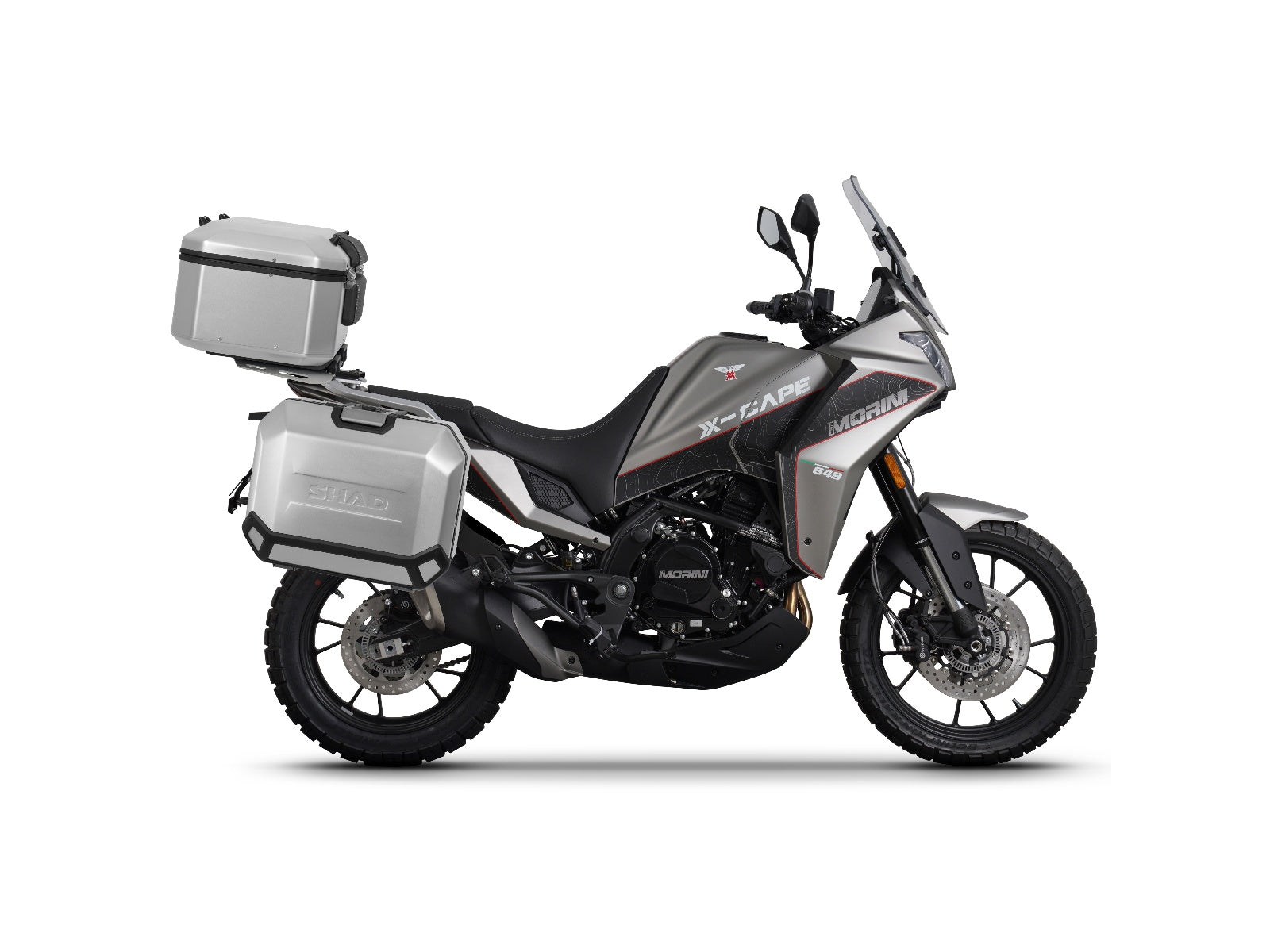 SHAD 4P Pannier Rack for Moto Morini X-Cape 650 (22-26)