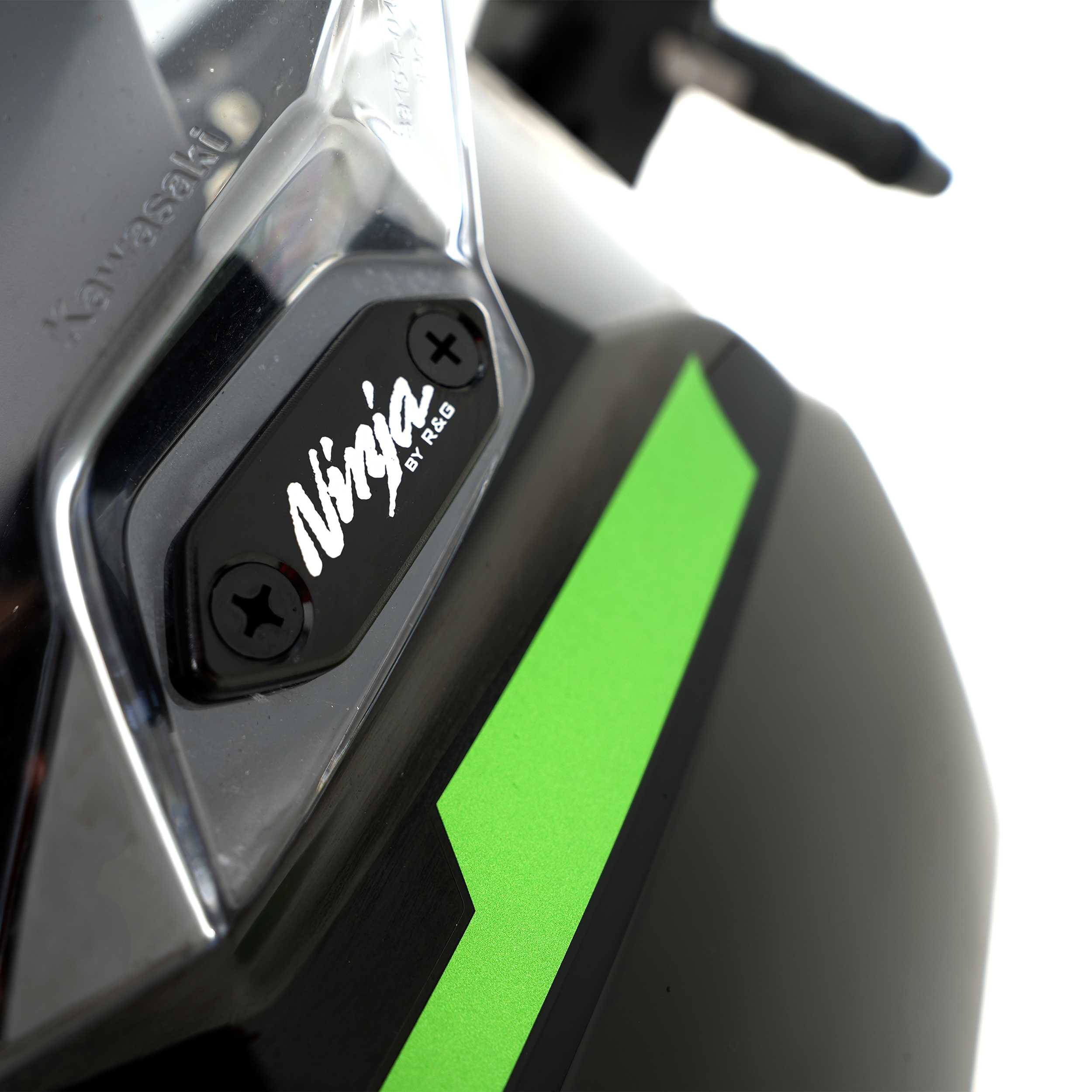R&G Mirror Blanking Plates for Kawasaki Ninja ZX-4R (23-26)