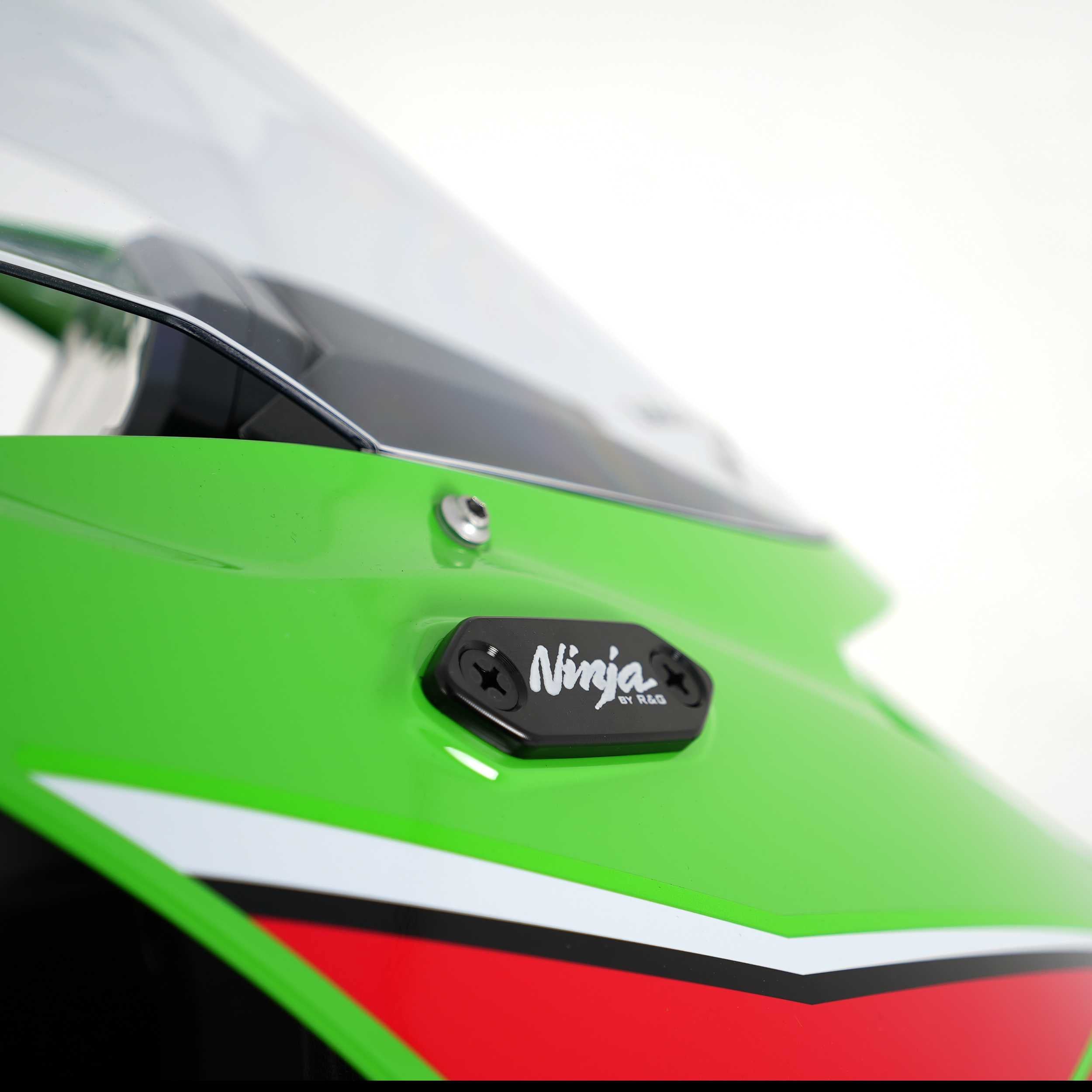 R&G Mirror Blanking Plates for Kawasaki Ninja ZX-4R (23-26)