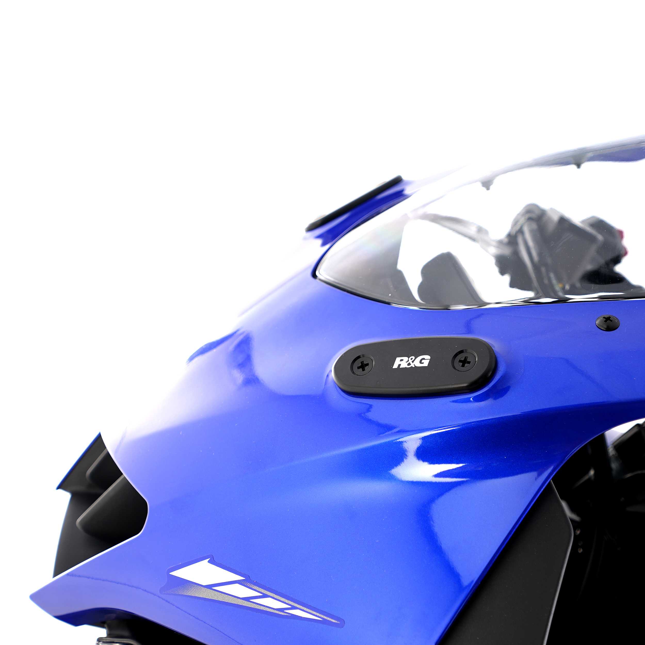 R&G Mirror Blanking Plates for Yamaha R125 (19-26)