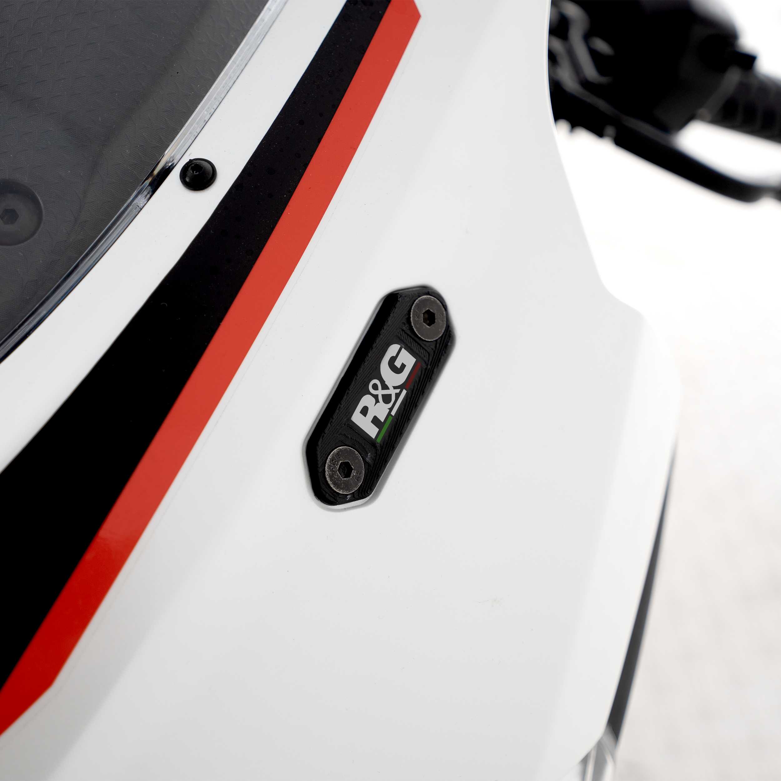 R&G Mirror Blanking Plates for Aprilia RS 457 (24-26) Secondary image