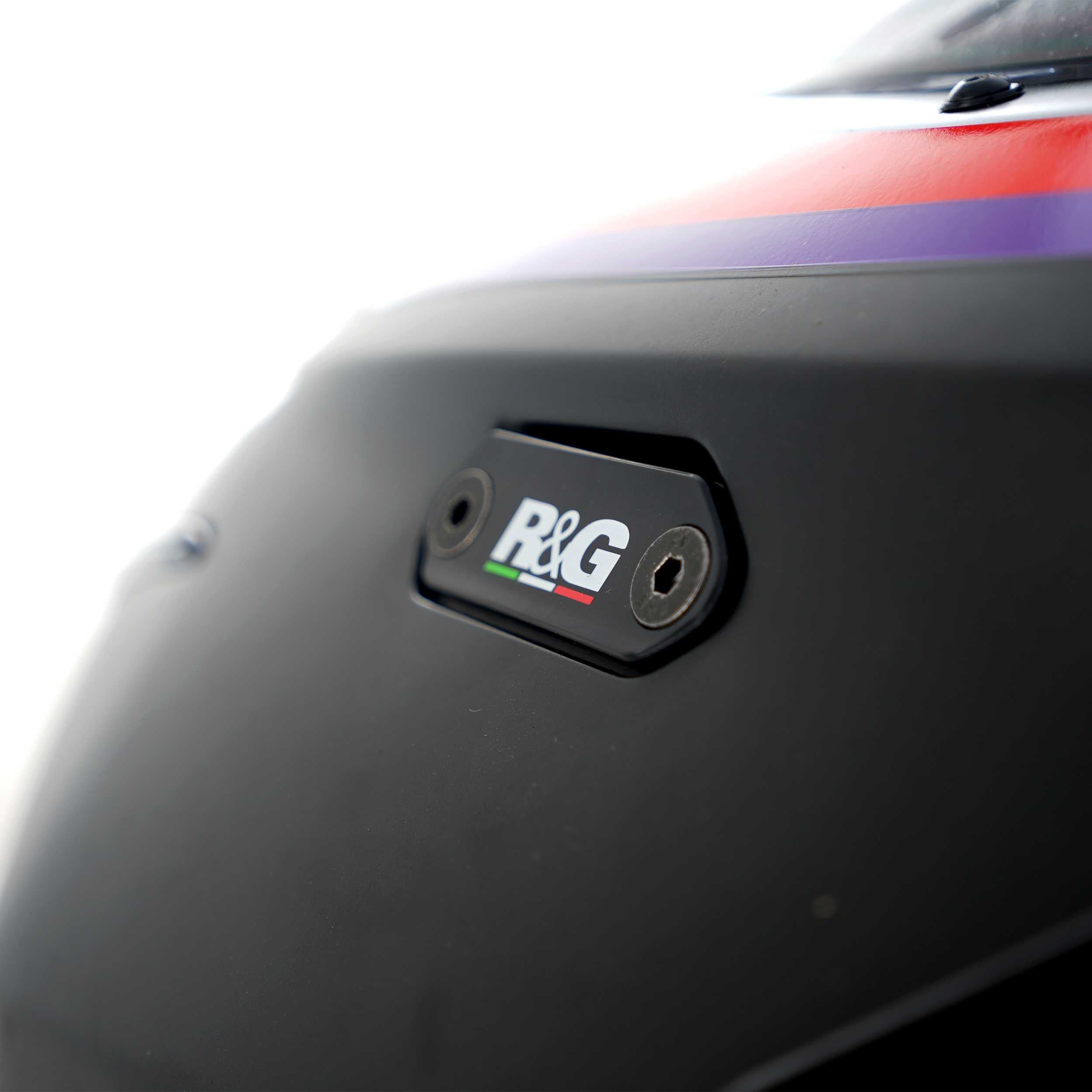 R&G Mirror Blanking Plates for Aprilia RS 457 (24-26)
