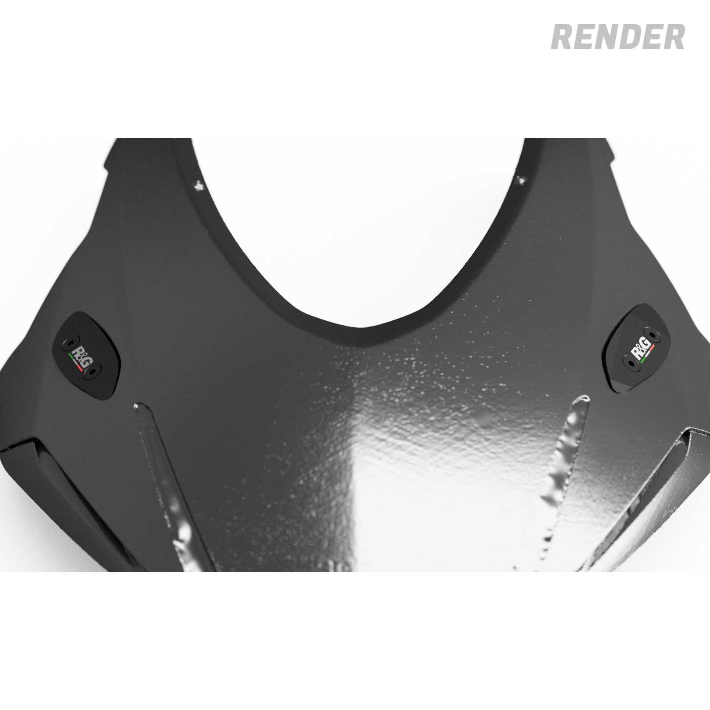 R&G Mirror Blanking Plates for Aprilia RS 660 (25-26)