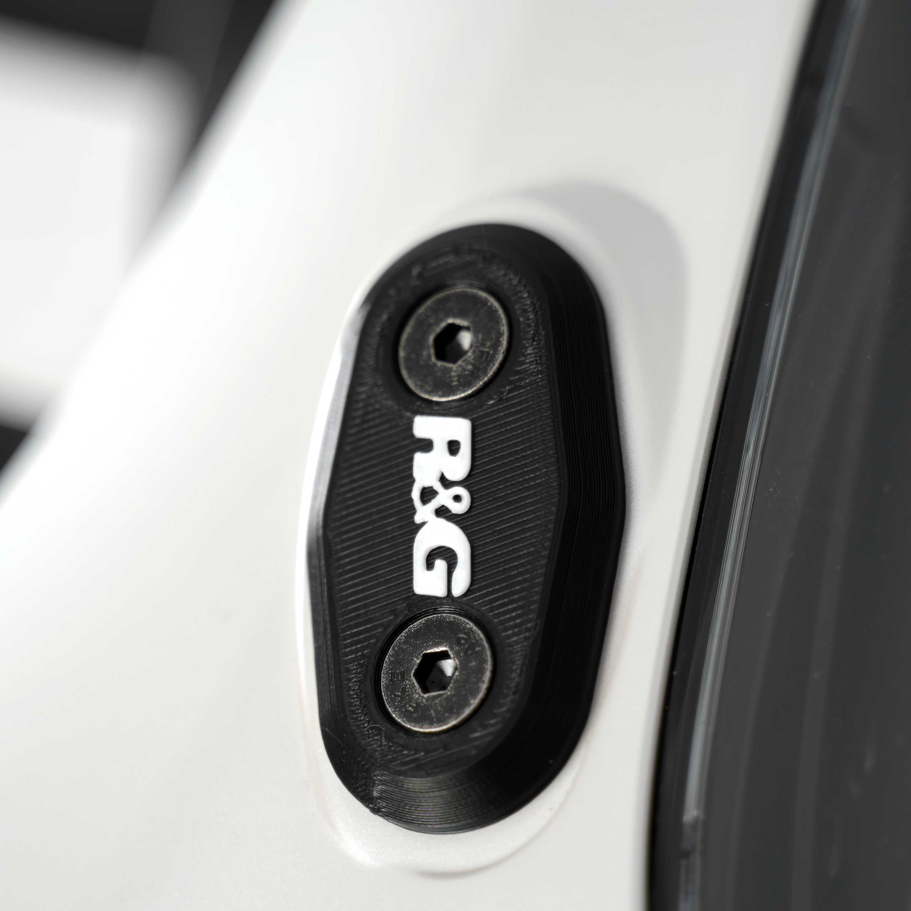 R&G Mirror Blanking Plates for QJMotor SRK 421 RR (25-26)