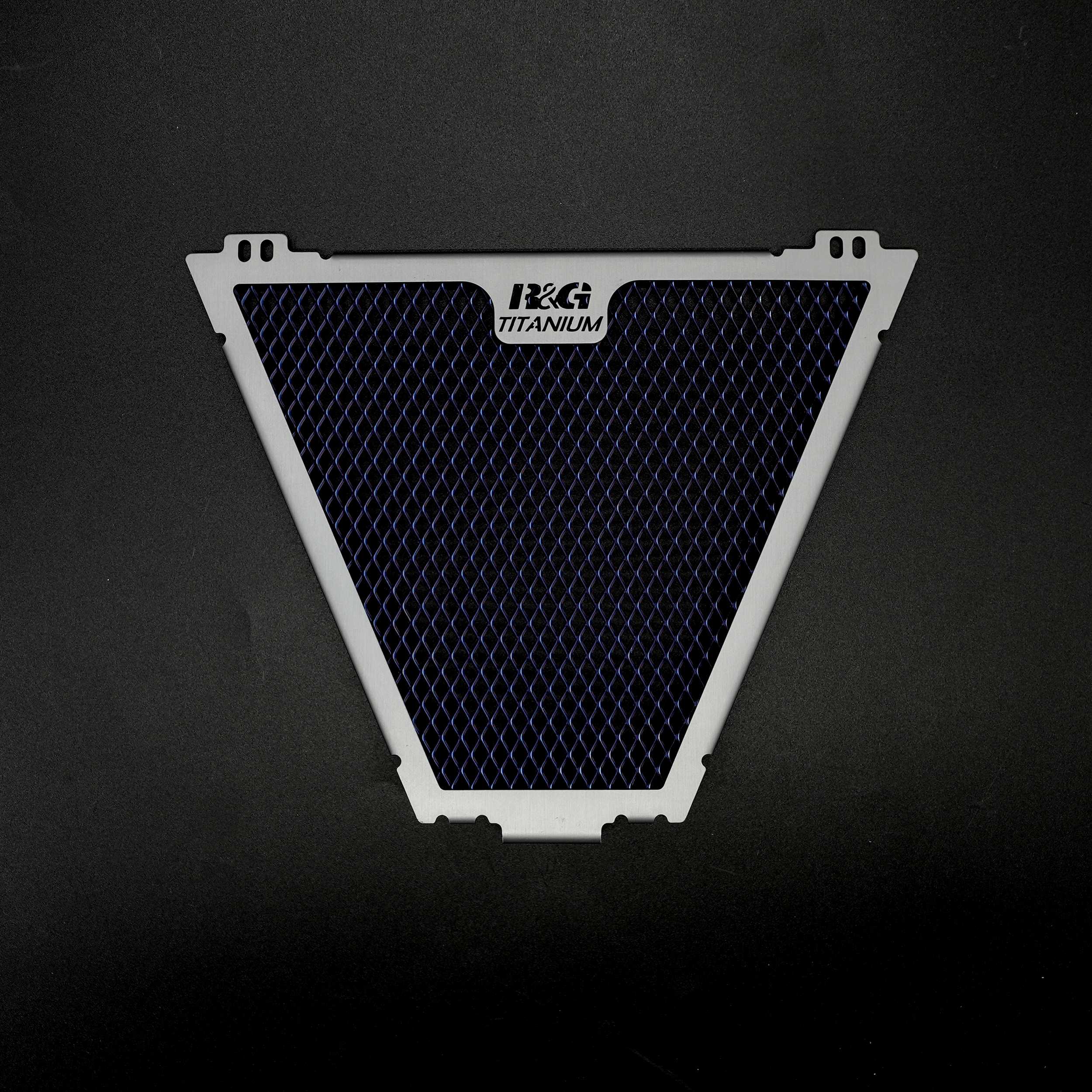 R&G Oil Cooler Guard Titanium for Ducati Panigale V4 (17-24)