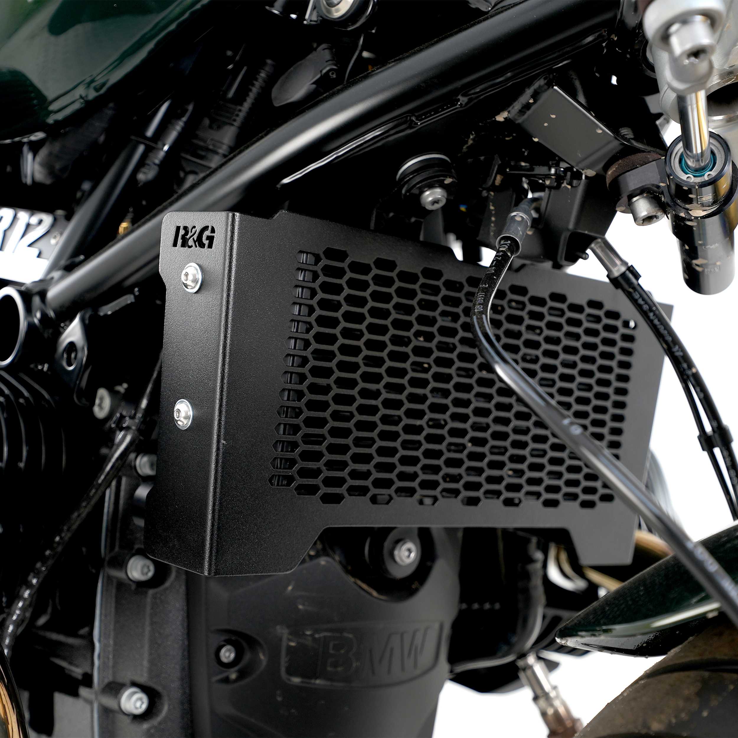 R&G Oil Cooler Guard for BMW R12 nineT (24-26)
