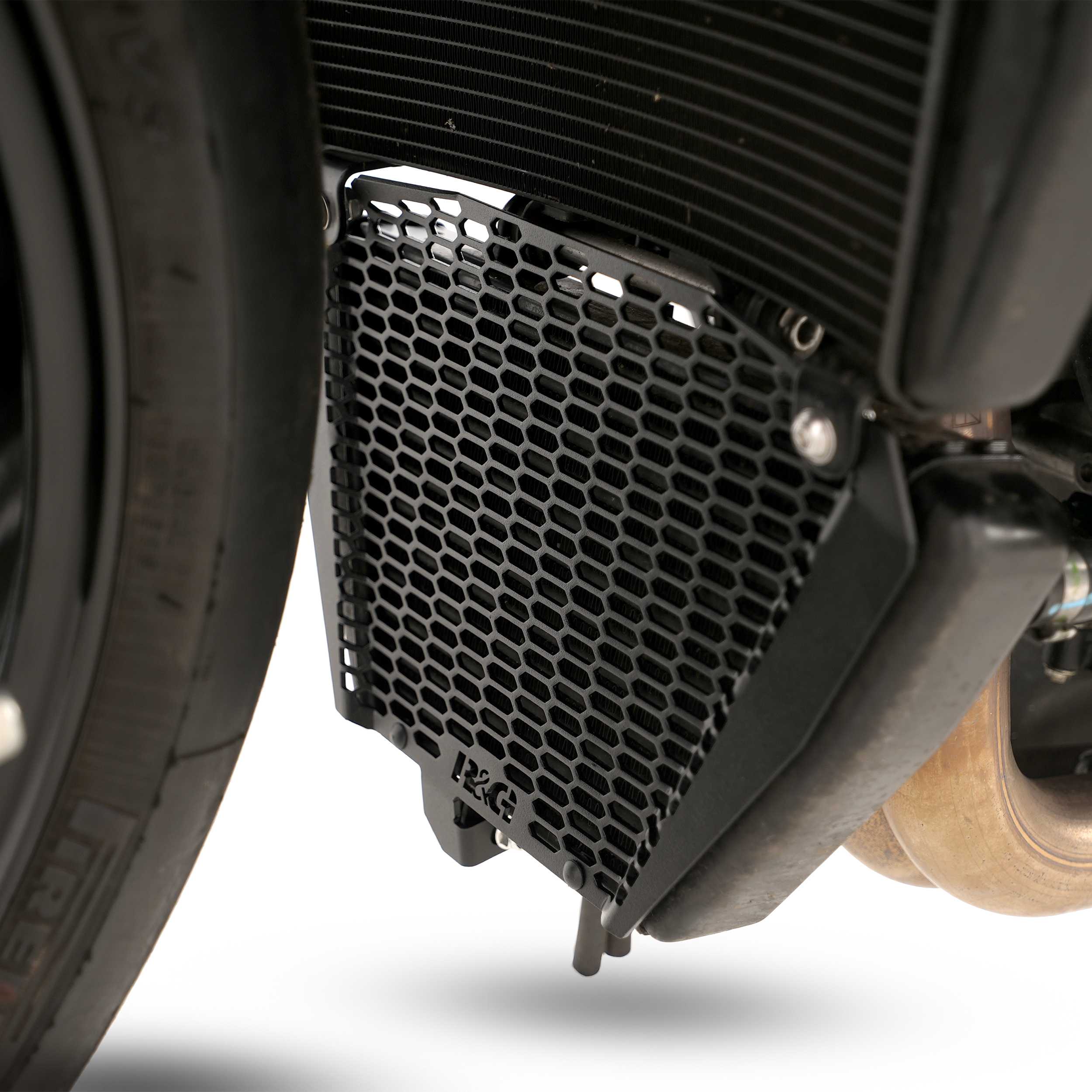 R&G Oil Cooler Guard for Aprilia Tuono 1100 Factory (25-26) Secondary image