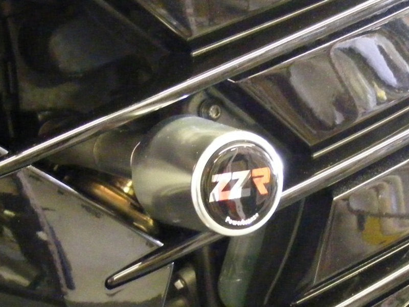 Powerbronze Badged Crash Post Set for Kawasaki ZX-14R (12-20)
