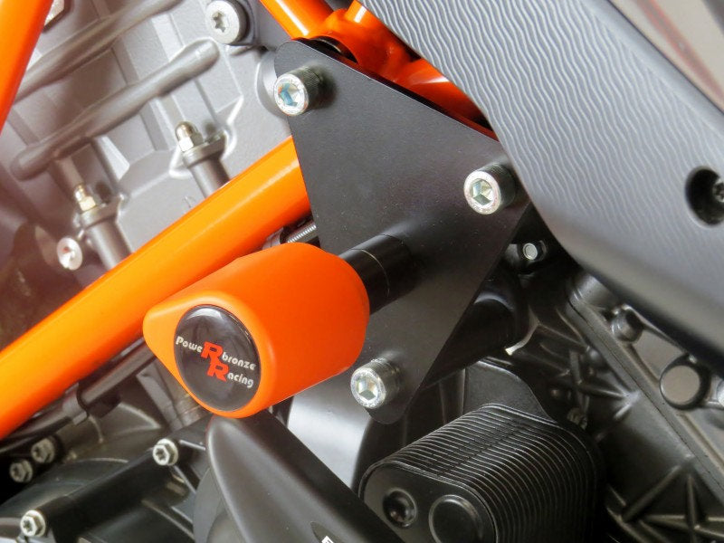 Powerbronze Badged Crash Post Set for KTM 1290 Super Duke GT (16-23)