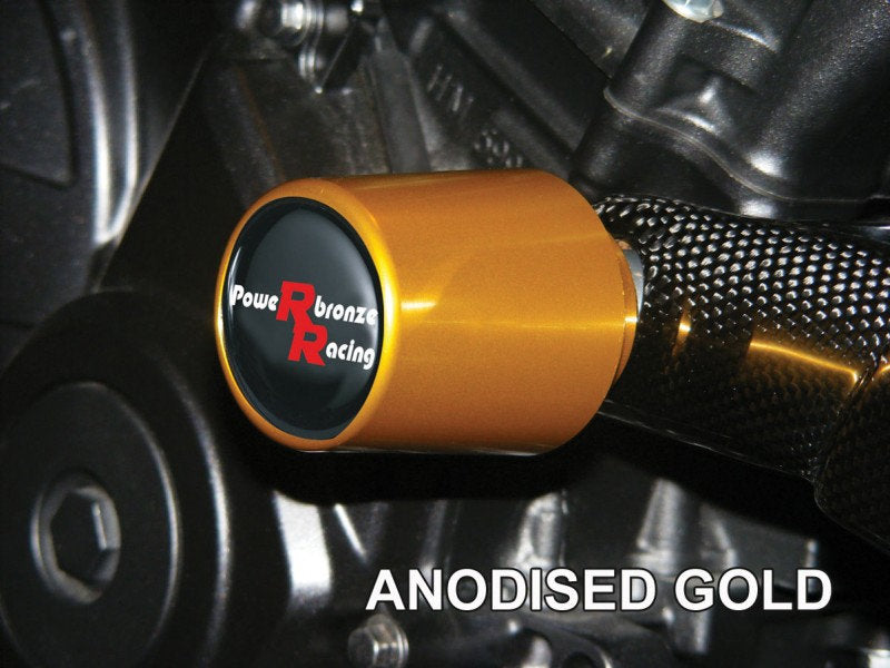 Powerbronze Badged Crash Post Set for Suzuki Bandit GSF 650 (06-07)