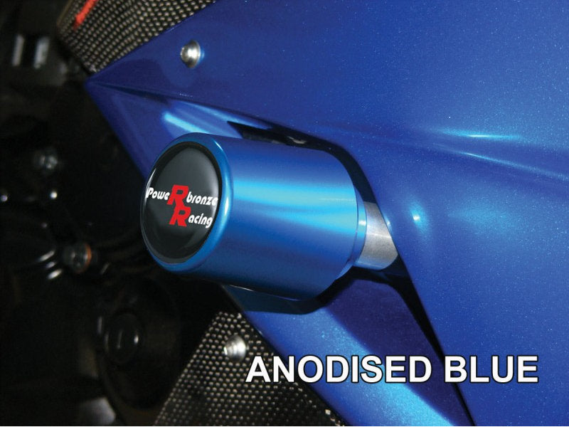 Powerbronze Badged Crash Post Set for Yamaha FZ8 Fazer (10-15)