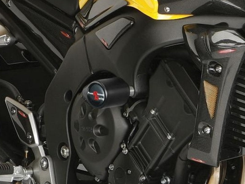 Powerbronze Badged Crash Post Set for Yamaha FZ8 Fazer (10-15)