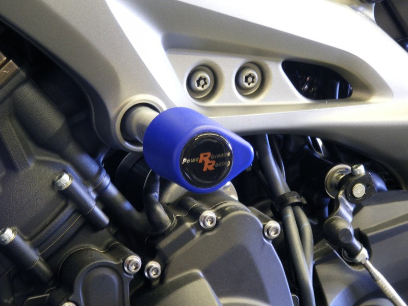 Powerbronze Badged Crash Post Set for Yamaha FJ-09 Tracer GT (18-20)