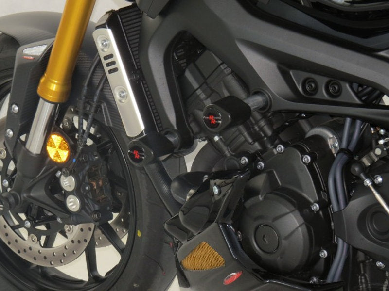 Powerbronze Badged Crash Post Set for Yamaha XSR 900 (16-21)