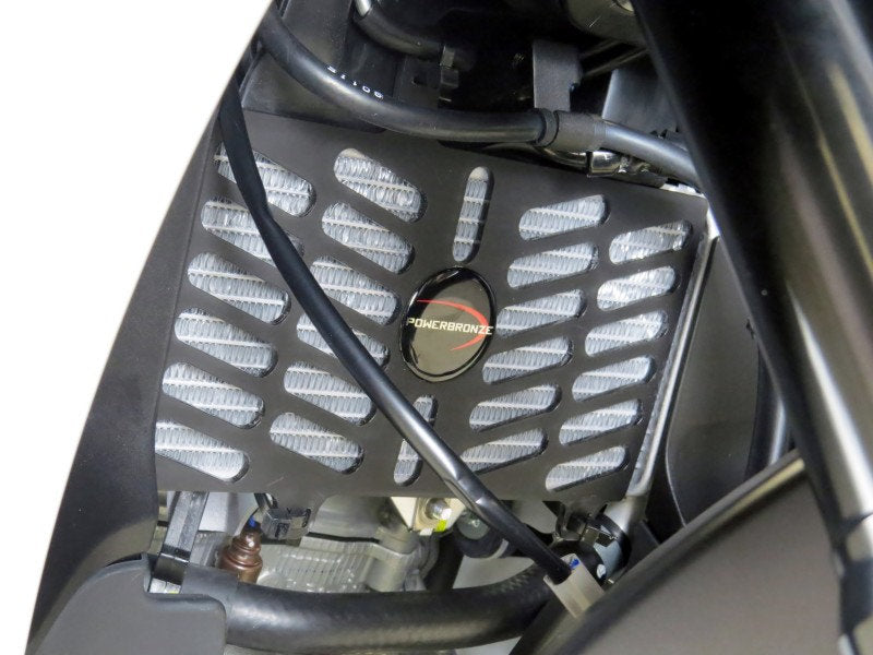 Powerbronze Plastic Radiator Guard for Yamaha YZF 125 R (19-23)
