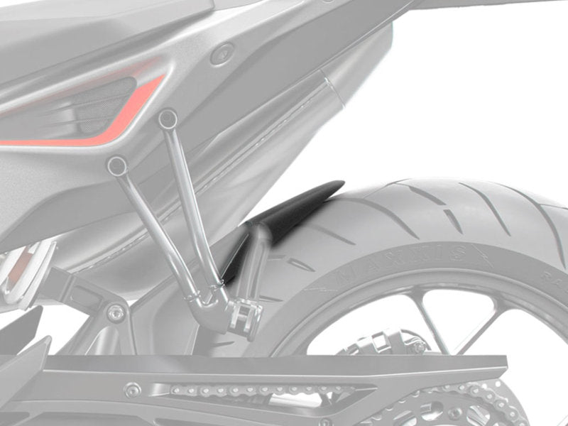 Puig Rear Mudguard Extender In Matt Black for KTM 890 Duke R (20-24)