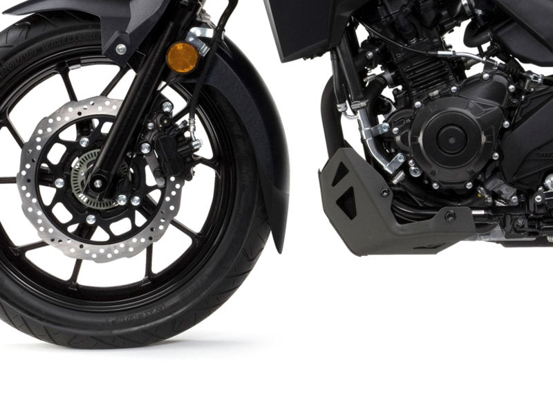 Puig Front Mudguard Extender In Black for Suzuki V-Strom 250 (17-23)