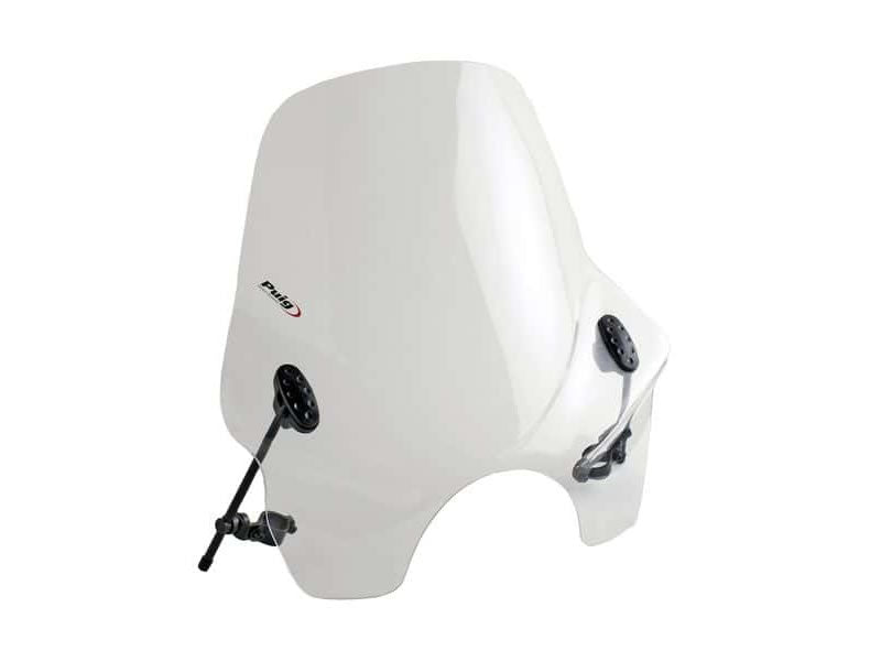 Puig Touring I Screen In Clear for Ducati Scrambler 1100 Dark Pro (21-24)